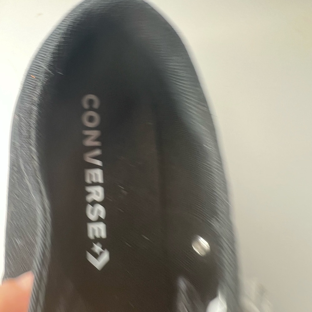 Converse Chuck Taylor All Star Madison Sneakers - Black and White Low-Tops - Picture 4 of 7